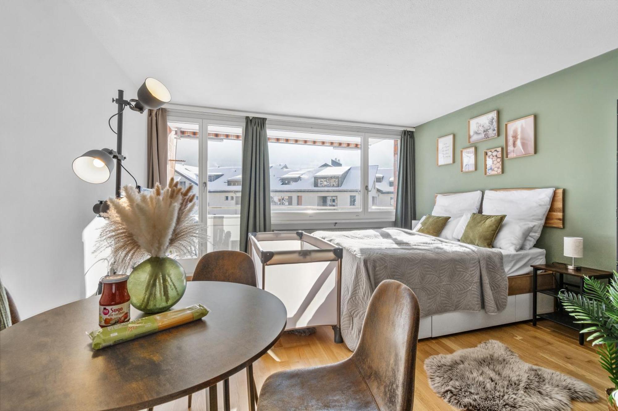 Studio Mit Bergblick Titlis, Luzern, Pilatus, See Энгельберг Экстерьер фото