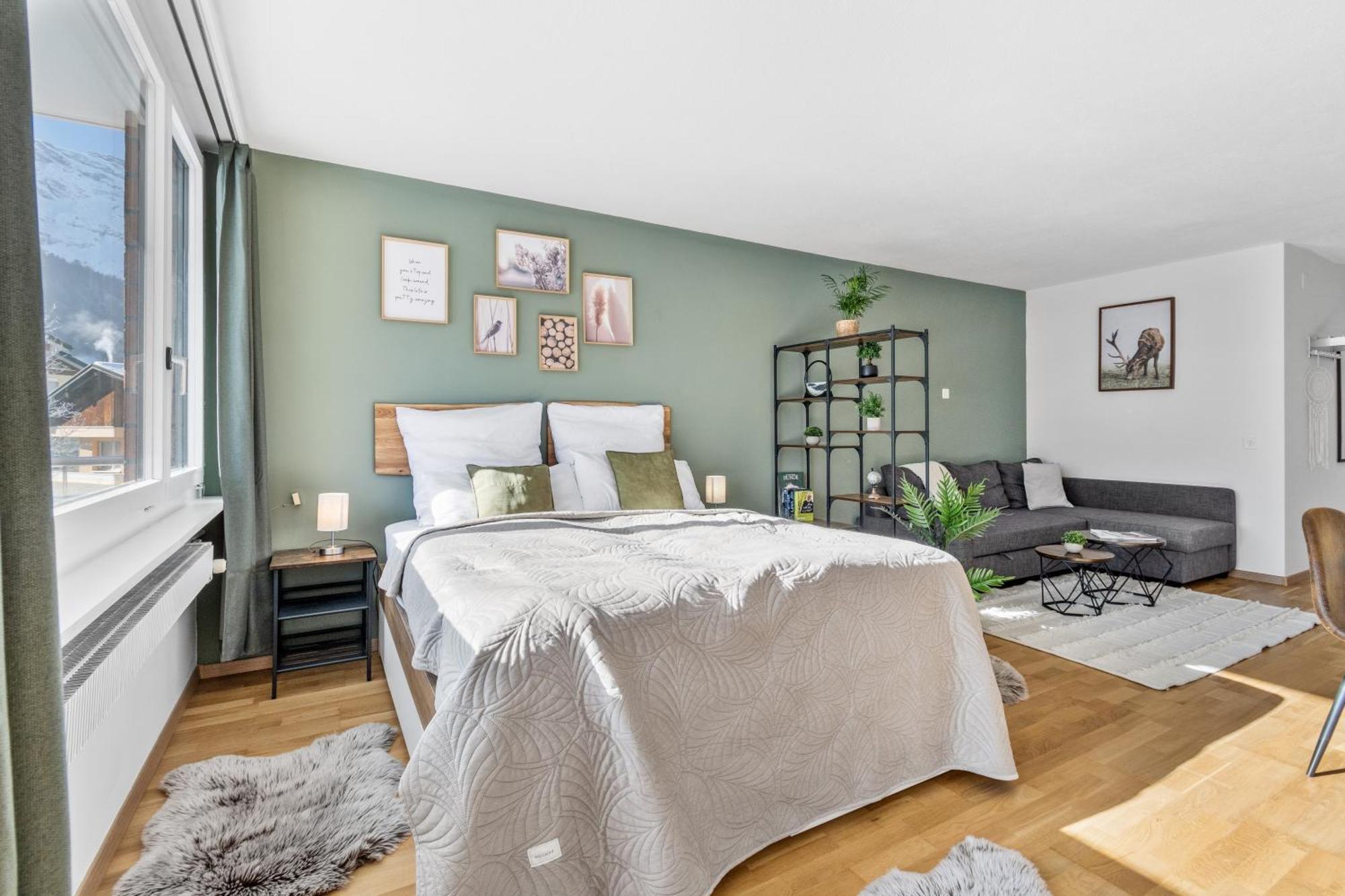 Studio Mit Bergblick Titlis, Luzern, Pilatus, See Энгельберг Экстерьер фото