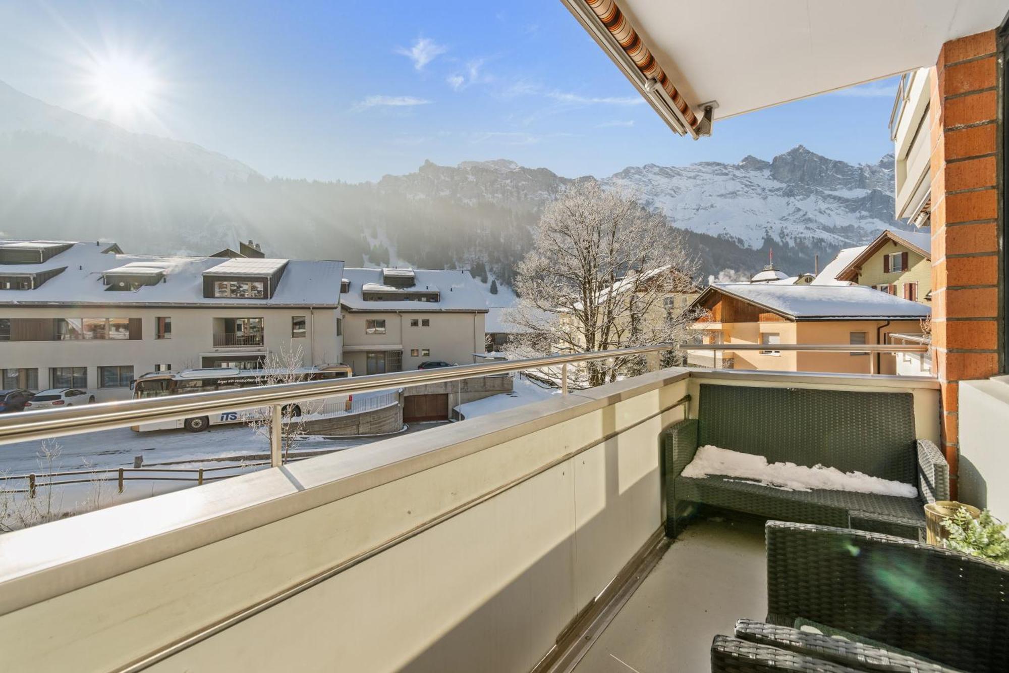 Studio Mit Bergblick Titlis, Luzern, Pilatus, See Энгельберг Экстерьер фото